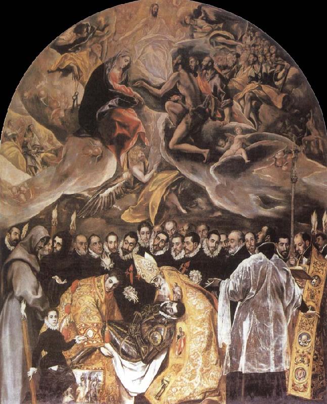 El Greco Burial of Count Orgaz France oil painting art